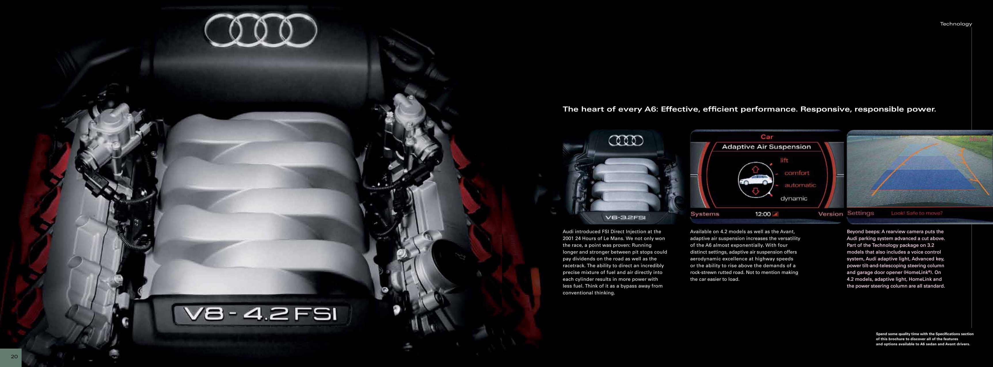 2008 Audi A6 Brochure Page 5